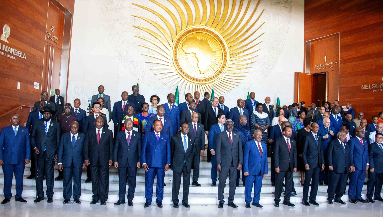 Photo of African leaders