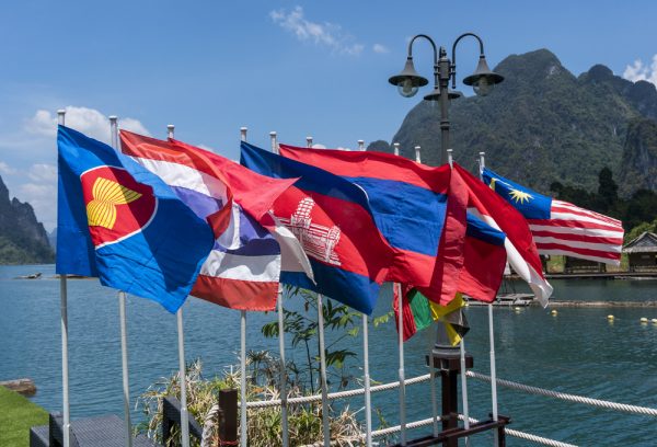 ASEAN flags